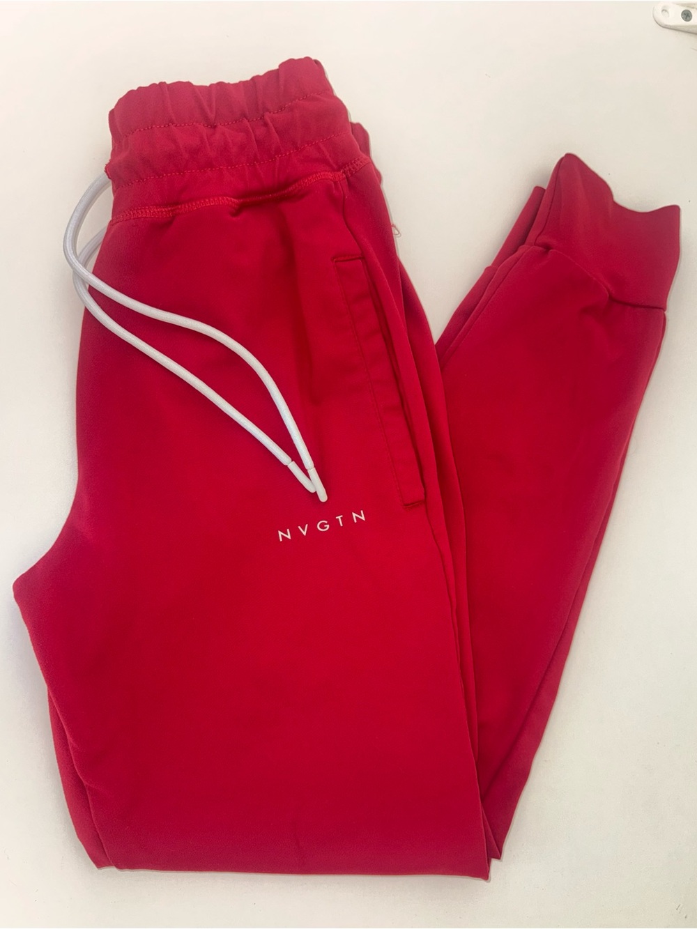 NVGTN Women’s Bright Red Jogger Sweatpants